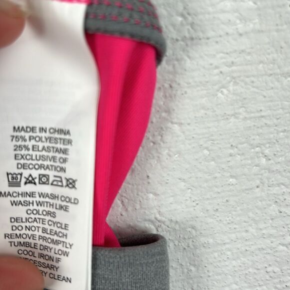 Kate Spade women’s electric pink colorblock legging yoga performance size M NWT - Picture 6 of 6